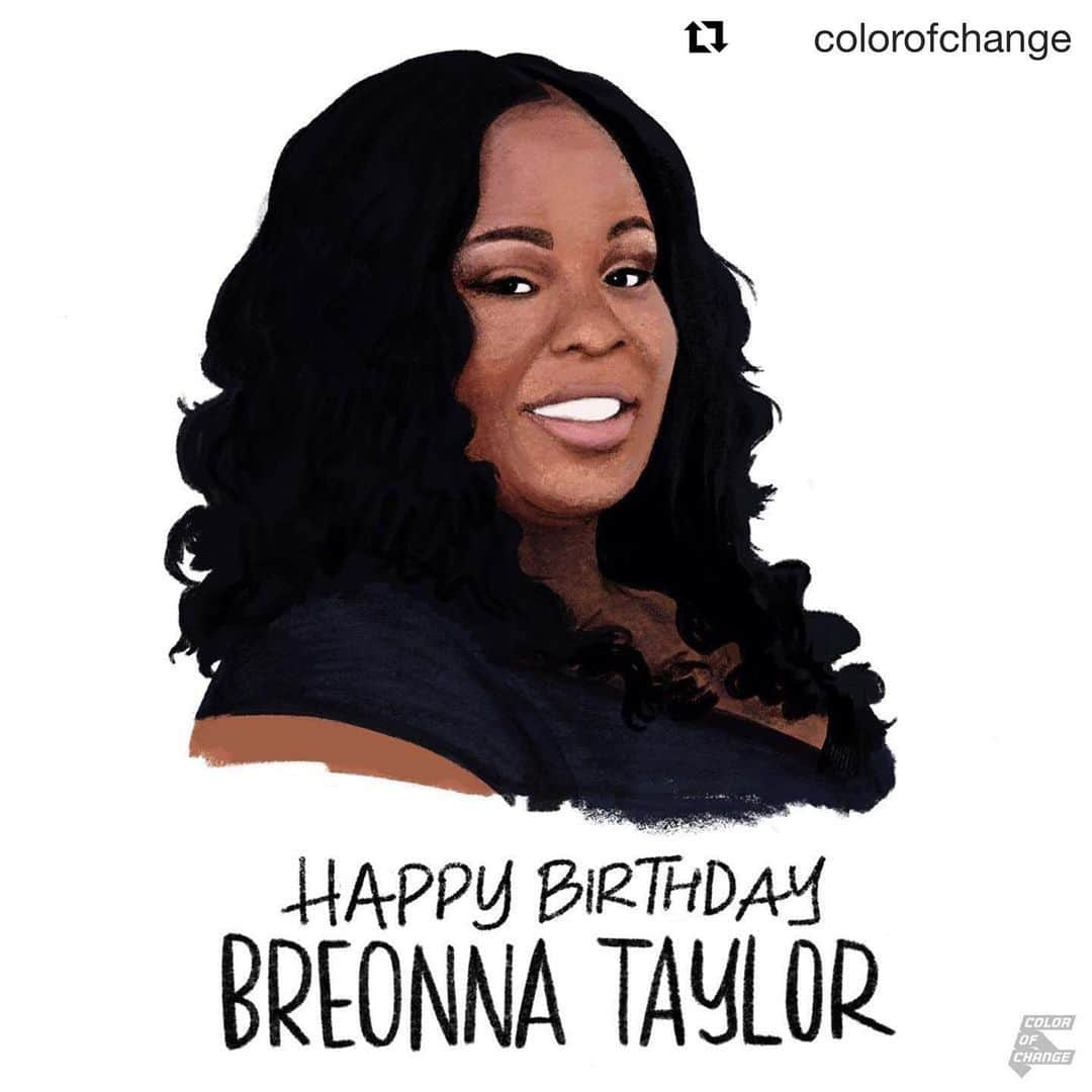 マイケル・トレイナーさんのインスタグラム写真 - (マイケル・トレイナーInstagram)「No more missed birthdays. ✨✨✨ Text ENOUGH to 55156  #Repost @colorofchange with @get_repost ・・・ #SayHerName: Breonna Taylor should be turning 27 today. She was an essential worker, an EMT who protected all of us, but wasn't treated like she was essential by police, who broke into HER home (they had the wrong house), and riddled her with bullets. We can’t talk about police brutality without talking about the countless Black women who are targeted, killed and often forgotten. The FBI has announced an investigation into her murder, but Louisville Mayor Greg Fischer still hasn't fired the officers that were involved.  Honor Bre’s birthday and demand justice for her and her family. Text ENOUGH to 55156」6月6日 4時06分 - traynorland