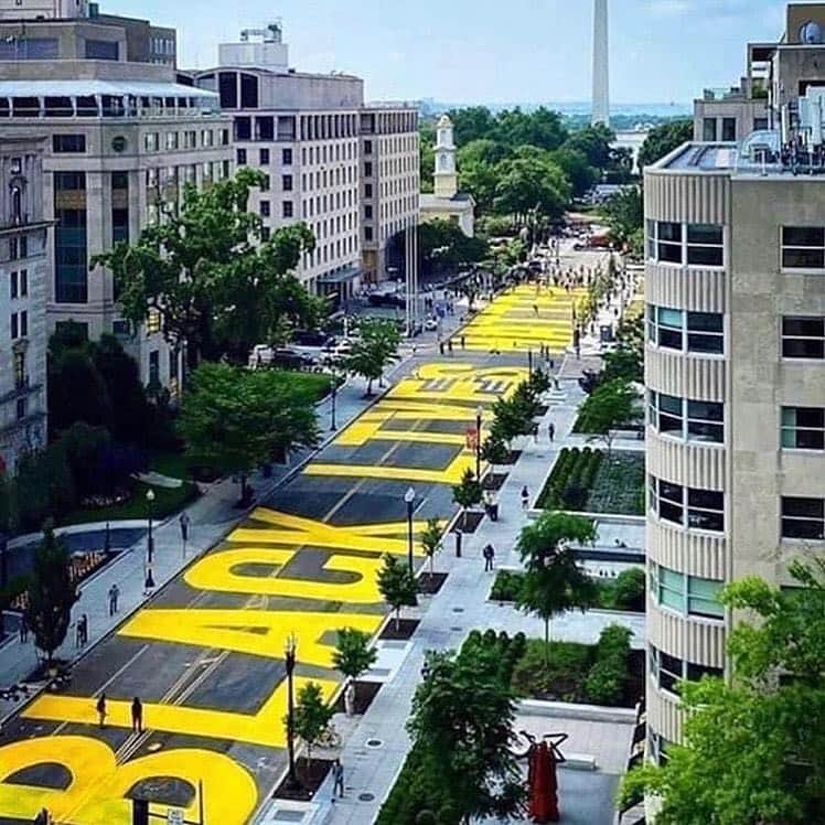 のインスタグラム：「#BlackLivesMatter  #DC ✨」