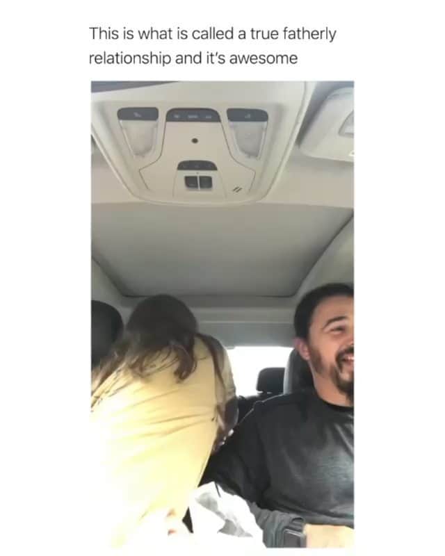 Funny Postsのインスタグラム：「••••••••••• 😂 He's trying so hard not to break 💬 Video by: @gracexvalerie 🎥 Double tap for more videos!」