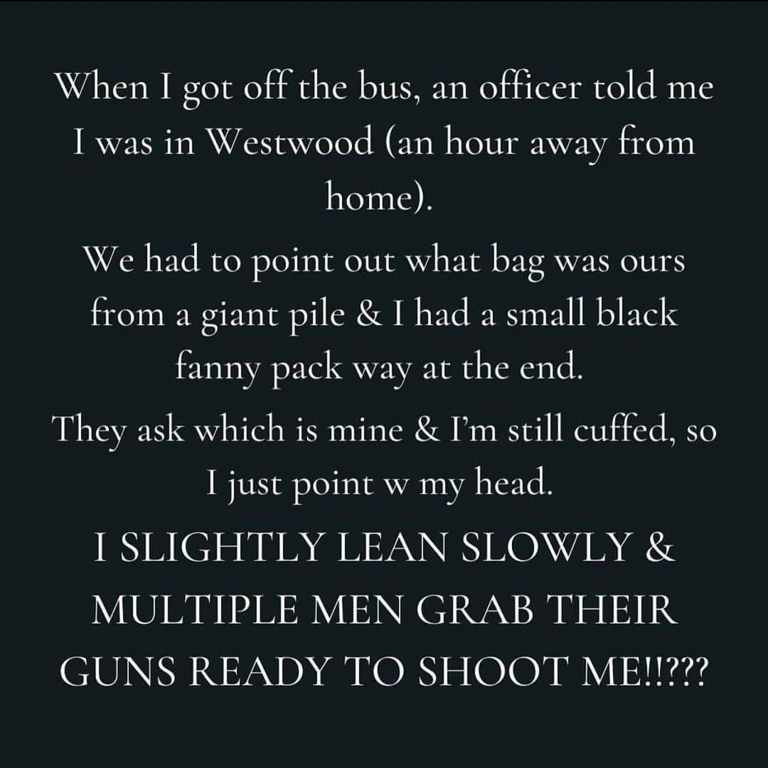 クロエ・グレース・モレッツさんのインスタグラム写真 - (クロエ・グレース・モレッツInstagram)「THIS happened to @tiaratortilla . THIS is what the LAPD is doing to peaceful protesters. Blocking them in and then subjecting them to being treated in a completely inhumane way. They are supposed to “serve and protect “ the people? Yet they are meeting a protest about police brutality with MORE police brutality. These days we have really shown more and more who they are. It’s not one bad apple it’s a system that protects those who want to inflict pain and suffering on to innocent people. #defundthepolice #CHANGEMUSTCOME #justiceforgeorgefloyd #justiceforbreonnataylor #justiceforahmaudarbery #LAPD @ericgarcetti @mayorofla」6月6日 4時45分 - chloegmoretz