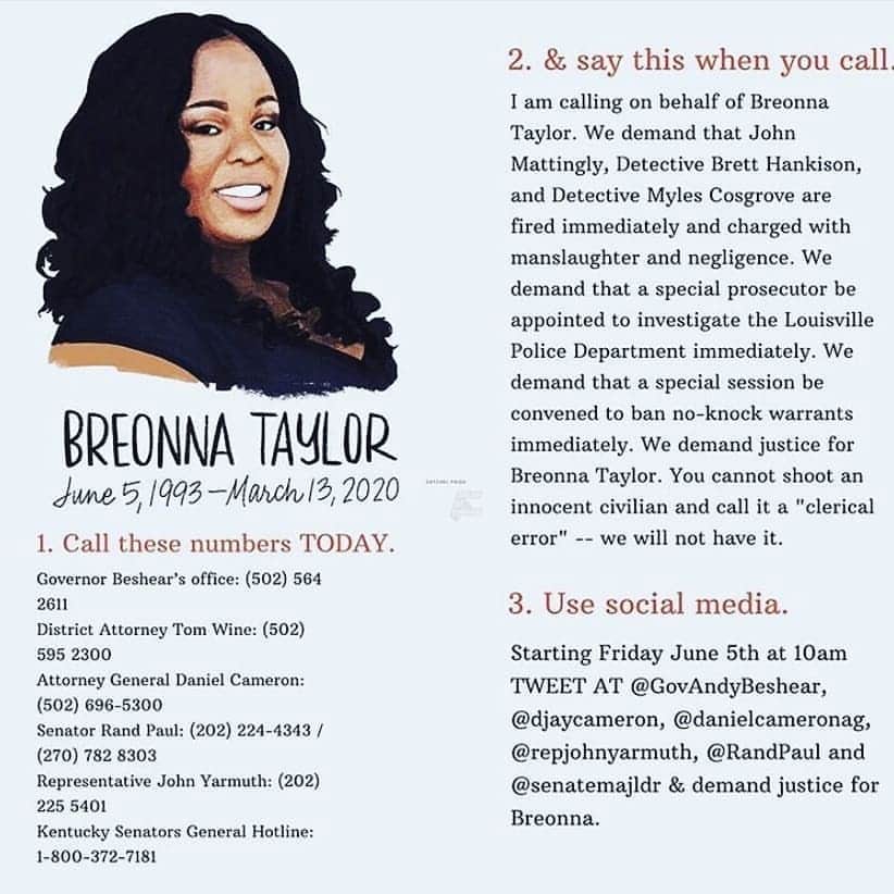 メイム・ビアリクさんのインスタグラム写真 - (メイム・ビアリクInstagram)「Today is #BreonnaTaylor’s birthday. #SayHerName. Dedicate time to work for #JusticeforBreonnaTaylor. Swipe to see how you can contribute.」6月6日 4時54分 - missmayim