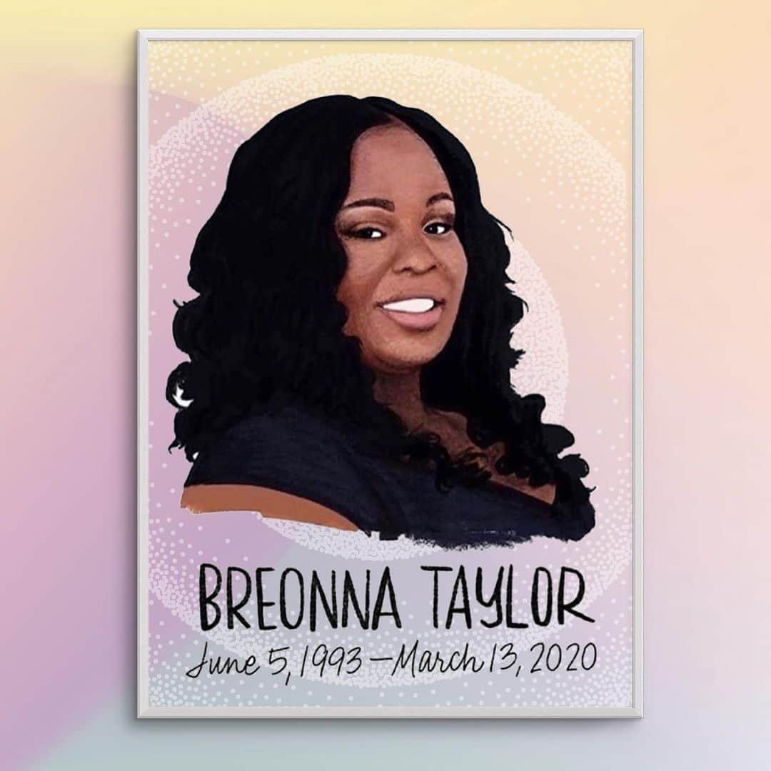 アダム・シャピロのインスタグラム：「#JusticeForBreonnaTaylor Text "Enough" to 55156 to demand the officers who murdered her are charged and fired! #SayHerName #BirthdayForBreonna Her family gofundme page is up and nearing it’s goal.  Change.org for the petition.」