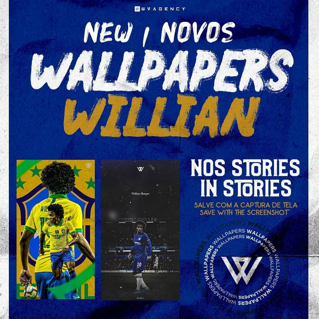 ウィリアンさんのインスタグラム写真 - (ウィリアンInstagram)「New wallpapers! In my stories! 📱  Novos wallpapers! Nos meus stories!📱 #wallpapers #W10 #CFC #selecaobrasileira」6月6日 5時19分 - willianborges88