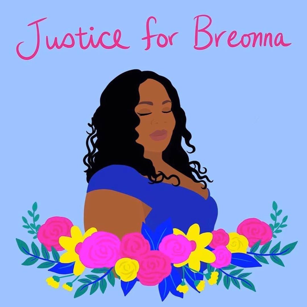 エイプリル・ロスのインスタグラム：「It would have been #BreonnaTaylor’s 27th birthday today. She was a life saver- an EMT with dreams of becoming a nurse. Police, using a “no-knock warrant”, busted into her apartment looking for someone who didn’t even live in her complex and was already in custody. They opened fire and shot her 8 times before she could even get out of bed. NO ONE HAS ANSWERED FOR ANY OF THIS, CAN YOU EVEN IMAGINE?!! There are MULTIPLE problems at play here. ⠀⠀ Please take the time to learn more about her story and sign the petition at www.justiceforbreonna.org (also linked in my stories) ⠀⠀ If you’d like to do more you can email the Mayor of Louisville demanding that he hold the officers responsible for her death accountable at greg.fischer@louisvilleky.org ⠀⠀ You can also email the Attorney General demanding he require the special prosecutor to seek a transparent and accountable investigation at attorney.general@ag.ky.gov ⠀⠀ I am exhausted by all of this so I can’t even imagine how people who have been impacted by this systemic racism their entire lives must feel. Please put in the effort to help give Breonna the gift of justice on her birthday. THANK YOU!  Art by @shirien.creates ✨」