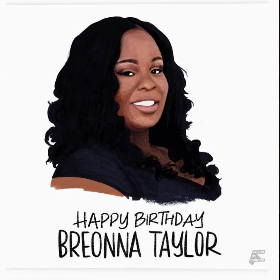 ゾーイ・サルダナさんのインスタグラム写真 - (ゾーイ・サルダナInstagram)「Today is Breonna Taylor’s birthday. Born June, 5th, 1993, Breonna, a young black EMT, was described as "full of life" and "a best friend to so many and would have been turning 27 today and celebrating her birthday with her friends and family if not for the police brutally ending her life, on March 13, 2020. Breonna deserved to see all her dreams, which her mother Tamika Palmer said included becoming a nurse, buying a home and starting a family. Now, at the very least, she deserves JUSTICE.  #birthdayforbreonna #womenofcolor #blacklivematter #sayhername」6月6日 7時00分 - zoesaldana