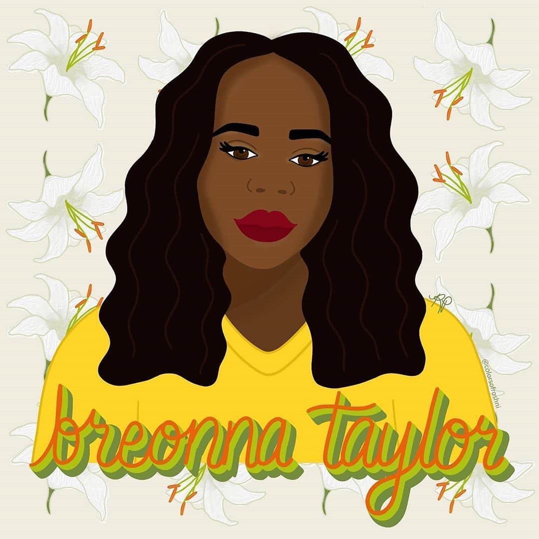 DHC Skincareさんのインスタグラム写真 - (DHC SkincareInstagram)「Happy Birthday Breonna Taylor 💙 She would have turned 27 today. ⁣⁣ ⁣⁣ Breonna Taylor was a front-line worker & hero, an EMT working at two hospitals during the pandemic. On March 13th, Breonna was shot and killed by police while she lay in bed sleeping. No arrests have been made, no charges laid, nobody held accountable for her death.⁣ ⁣ Say her name, know her story, celebrate her today on her birthday, and take action. Visit justiceforbreonna.org or visit our Stories to learn more about Breonna Taylor and how to take action now 👆⁣⁣ ⁣⁣ 🎨: @colorsofroshni⁣⁣ 🖌️: @hillergoodspeed⁣⁣ ⁣⁣ #sayhername #birthdayforbreonna⁣ ⁣」6月6日 7時12分 - dhcskincare