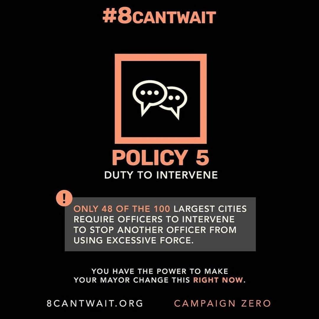 ゾーイ・サルダナさんのインスタグラム写真 - (ゾーイ・サルダナInstagram)「@campaignzero has launched #8CantWait, a list of 8 policies that, when combined, have the power to reduce police violence that results in death by up to 72%. YUP you read that right. 72%. The 8 policies are common sense and easy to understand ideas regarding use-of-force that will make our communities safer. I’m supporting #8CantWait, and I urge you to join me. Let’s flood the mayor’s offices across the country with clear demands that these policies be enacted immediately. We simply CANNOT wait — too much is at stake. These changes can be made RIGHT NOW. Your mayor has the power to change them immediately, but we have to use our voices and make the demand. Go to 8cantwait.org」6月6日 7時13分 - zoesaldana