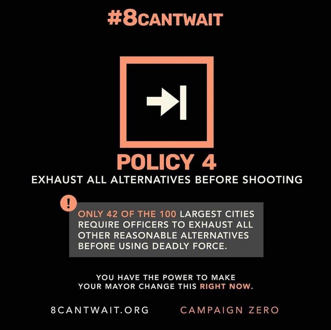 ゾーイ・サルダナさんのインスタグラム写真 - (ゾーイ・サルダナInstagram)「@campaignzero has launched #8CantWait, a list of 8 policies that, when combined, have the power to reduce police violence that results in death by up to 72%. YUP you read that right. 72%. The 8 policies are common sense and easy to understand ideas regarding use-of-force that will make our communities safer. I’m supporting #8CantWait, and I urge you to join me. Let’s flood the mayor’s offices across the country with clear demands that these policies be enacted immediately. We simply CANNOT wait — too much is at stake. These changes can be made RIGHT NOW. Your mayor has the power to change them immediately, but we have to use our voices and make the demand. Go to 8cantwait.org」6月6日 7時13分 - zoesaldana