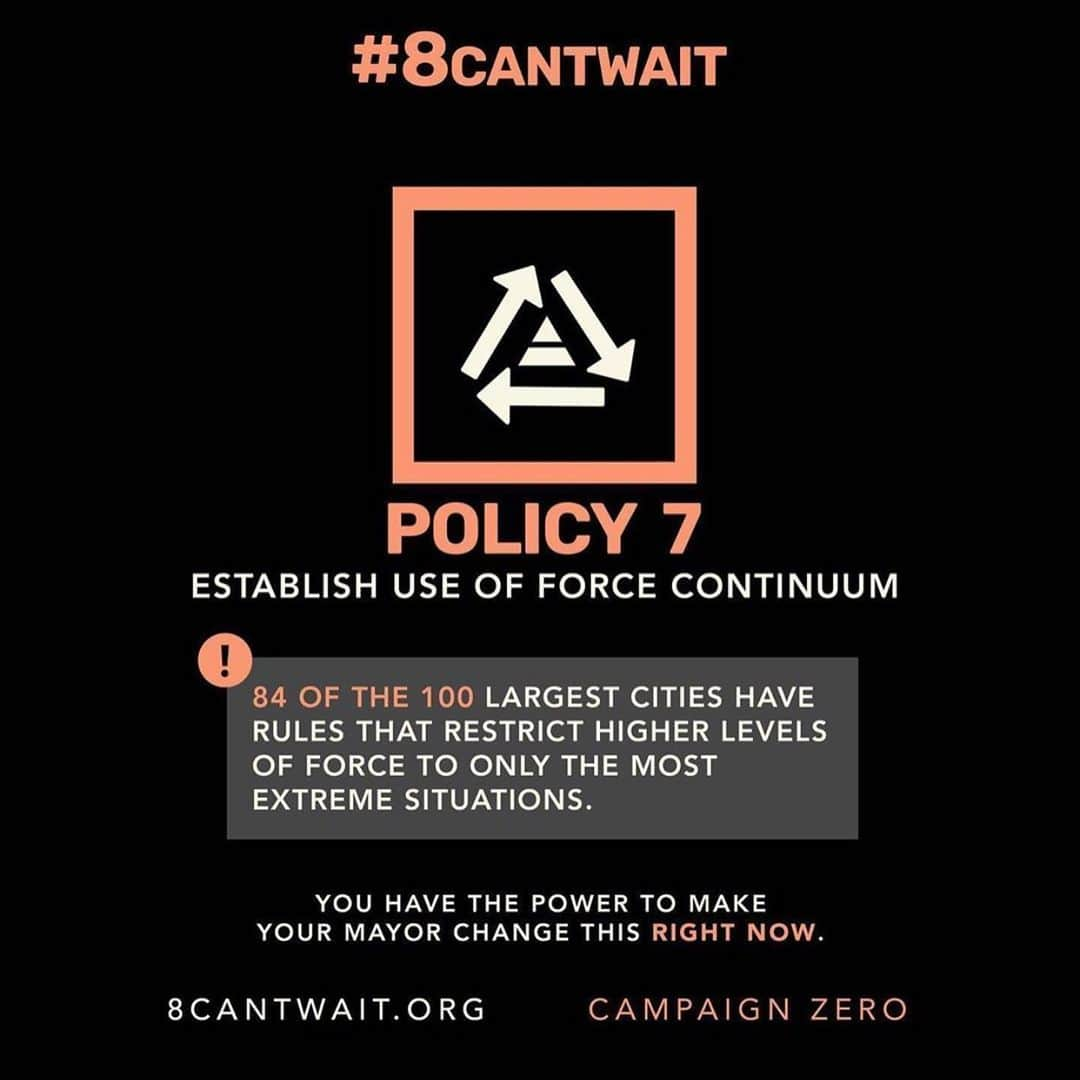 ゾーイ・サルダナさんのインスタグラム写真 - (ゾーイ・サルダナInstagram)「@campaignzero has launched #8CantWait, a list of 8 policies that, when combined, have the power to reduce police violence that results in death by up to 72%. YUP you read that right. 72%. The 8 policies are common sense and easy to understand ideas regarding use-of-force that will make our communities safer. I’m supporting #8CantWait, and I urge you to join me. Let’s flood the mayor’s offices across the country with clear demands that these policies be enacted immediately. We simply CANNOT wait — too much is at stake. These changes can be made RIGHT NOW. Your mayor has the power to change them immediately, but we have to use our voices and make the demand. Go to 8cantwait.org」6月6日 7時13分 - zoesaldana