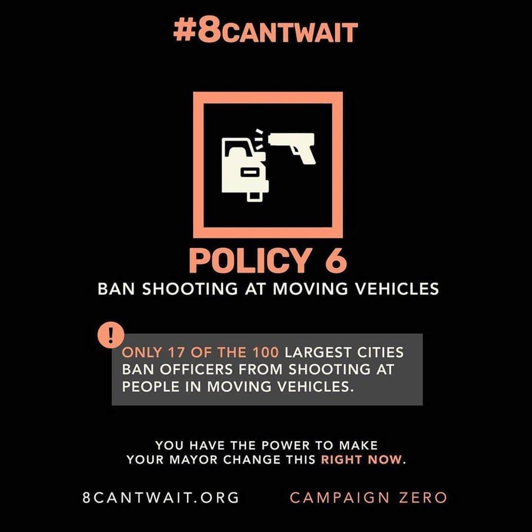 ゾーイ・サルダナさんのインスタグラム写真 - (ゾーイ・サルダナInstagram)「@campaignzero has launched #8CantWait, a list of 8 policies that, when combined, have the power to reduce police violence that results in death by up to 72%. YUP you read that right. 72%. The 8 policies are common sense and easy to understand ideas regarding use-of-force that will make our communities safer. I’m supporting #8CantWait, and I urge you to join me. Let’s flood the mayor’s offices across the country with clear demands that these policies be enacted immediately. We simply CANNOT wait — too much is at stake. These changes can be made RIGHT NOW. Your mayor has the power to change them immediately, but we have to use our voices and make the demand. Go to 8cantwait.org」6月6日 7時13分 - zoesaldana