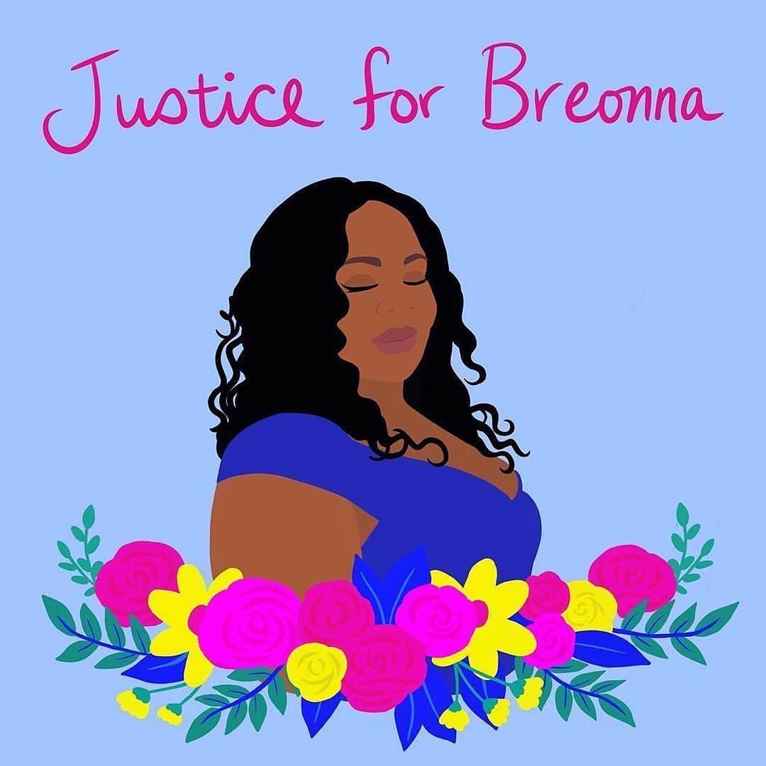 レヴェン・ランビンさんのインスタグラム写真 - (レヴェン・ランビンInstagram)「Repost @timesupnow Breonna Taylor should have turned 27 today. Click the link in bio for 10 actions you can take to demand #JusticeForBre and support her family and loved ones. #BirthdayForBreonna (🎨 by @shirien.creates) #SayHerName」6月6日 7時13分 - levenrambin