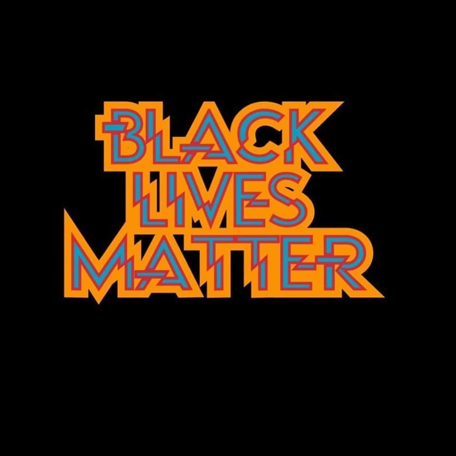 オリヴィエ・ザームさんのインスタグラム写真 - (オリヴィエ・ザームInstagram)「Reworked typo of BLM based on famous black artist by @wall.of.sound」6月6日 8時27分 - ozpurple