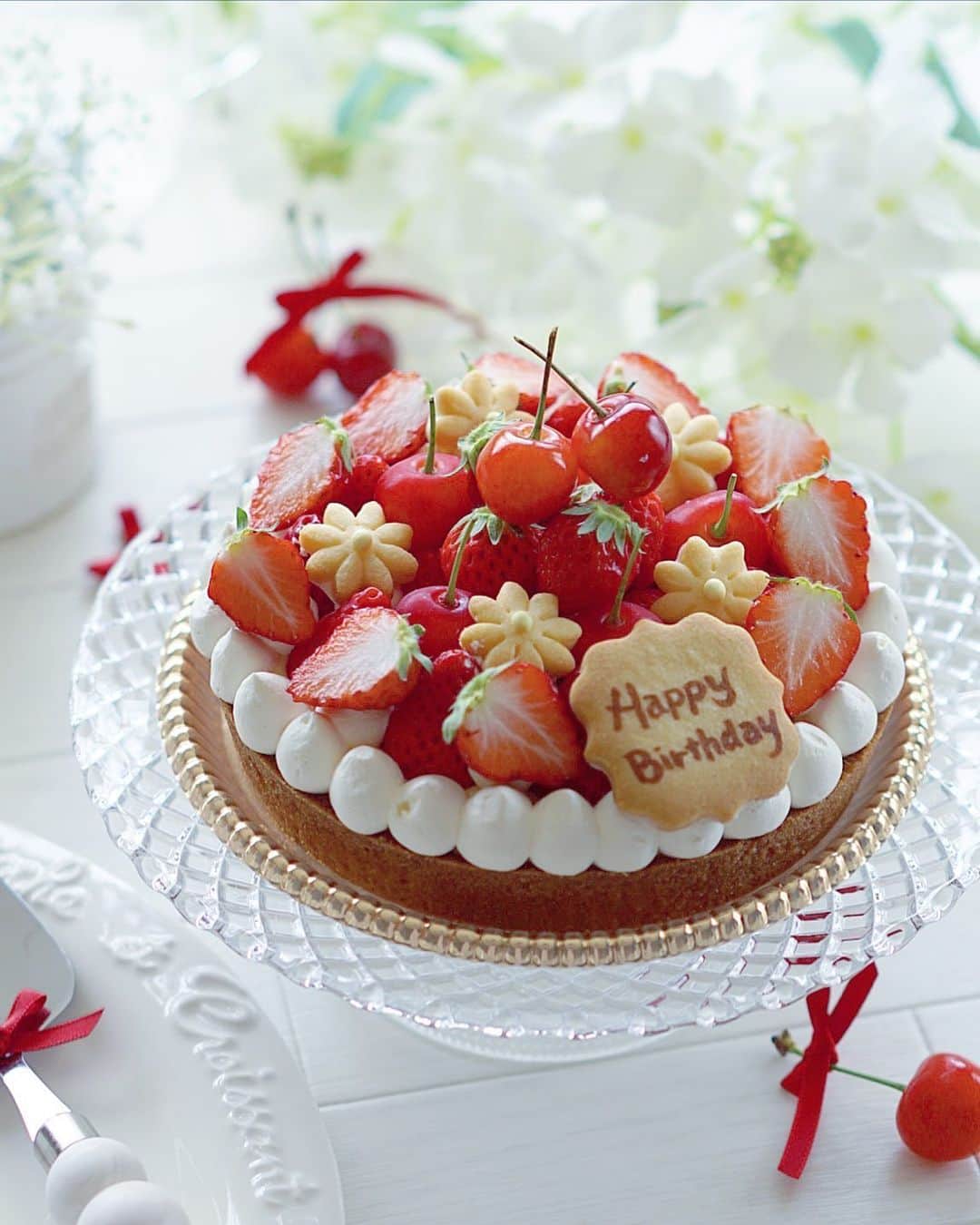 春のコレクション うさちゃん生クリームケーキ５号 いちごorフルーツorマンゴー選択 バースデーケーキ 誕生日ケーキ 昔の味たまご スポンジ キャラクター かわいいケーキ