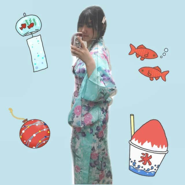 瀬戸初夏さんのインスタグラム写真 - (瀬戸初夏Instagram)「き〜みがいた夏は、遠い夢のなか〜🍧🪀🎐 #夏祭り」6月6日 14時25分 - seto_uika