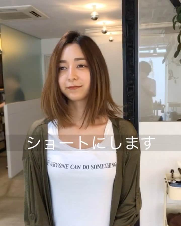 ショートヘアカタログ・紺野 善仙のインスタグラム