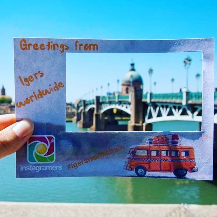 Instagramersさんのインスタグラム写真 - (InstagramersInstagram)「Our #igersworldchain postcard is still travelling the world visiting different countries and our #igers community! 📨✈️ After living @igerswilhelmshaven , it traveled in Spain and France and it is in #toulouse with #igerstoulouse at the moment! 🇫🇷 follow its worldwide travel under #igersworldchain hashtag!」6月6日 17時39分 - igers