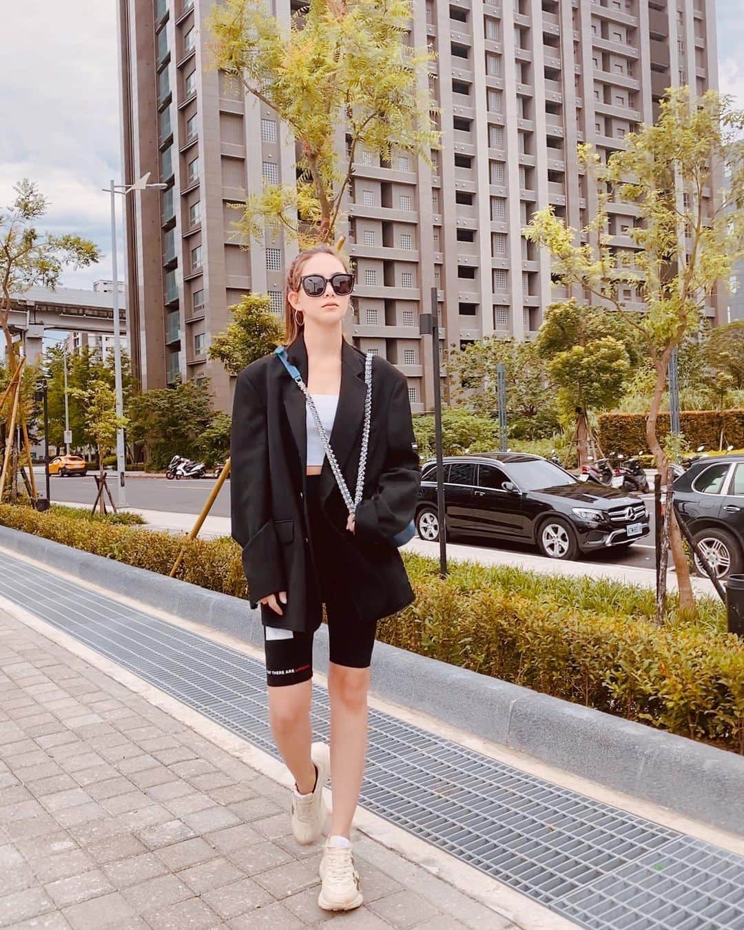 ハンナ・クインリヴァンのインスタグラム：「#ootd」