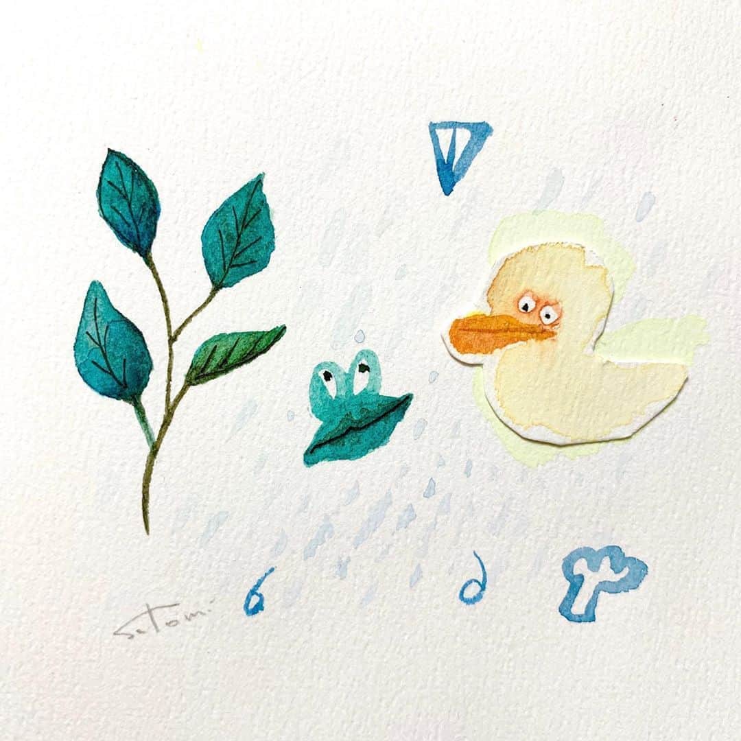 のインスタグラム：「6月6日。  懐かしい絵描き歌を思い出しました✏️ . .  #絵描き歌 #らくがき #6月6日 #かわいいコックさん #🌕」