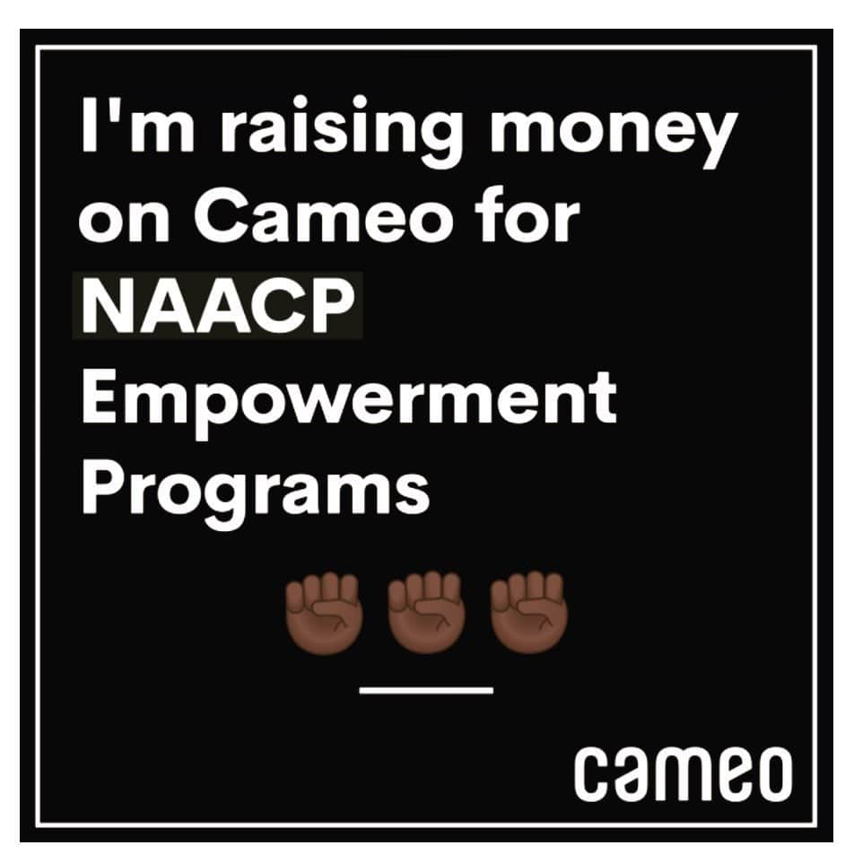 ミッチェル・コリンズさんのインスタグラム写真 - (ミッチェル・コリンズInstagram)「From June 5-6, all proceeds from my @Cameo will go to @NAACP Empowerment Programs. Click the link in my bio to book. We’ve raised over $500 so far. And thanks to everyone who’s booked, I will be putting makeup on for the first time in 10 days for 𝘺𝘰𝘶.」6月6日 22時49分 - michcoll