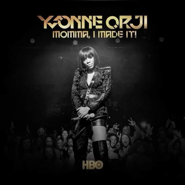 アジャ・ナオミ・キングのインスタグラム：「So proud to call this Incredible Black Creative my friend, my sis!!! Happy to support your hard work tonight on HBO. Love love love you @yvonneorji 😘😘😘 Repost from @yvonneorji • “Though the fight persists...create space for your Black joy.” #aMomentOfBlackJoy ✊🏾🖤✊🏾」