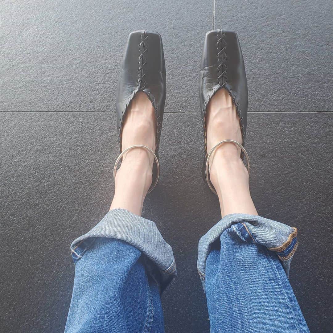 山田優さんのインスタグラム写真 - (山田優Instagram)「Today's Shoes.  今日もお気に入りの♡♡♡ #shoes → #jilsander  @jilsander  #denim → #zara @zara」6月7日 9時35分 - yu_yamada_