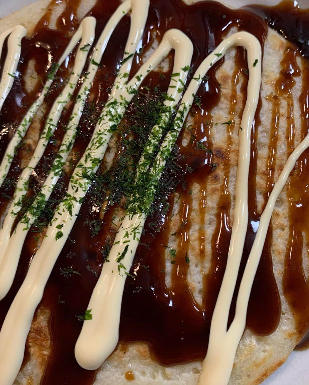 木曽大介さんのインスタグラム写真 - (木曽大介Instagram)「何かデザートでも作るのかなと見せかけてお好み焼き。と見せかけて長芋。」6月7日 10時12分 - kisotaro