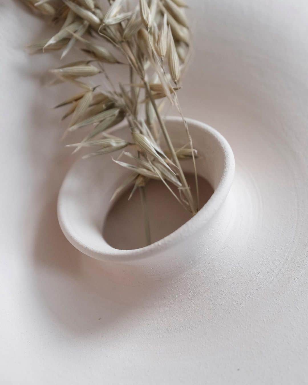 のインスタグラム：「New vessel to play around this weekend from @adinegara.r paired with little dry flower treats I got from @araluenflowers — #ceramics #home #pottery #vessel #interior #flowervase #art #curves #dryflowers #athomewithtruffypi #weekendvibes」
