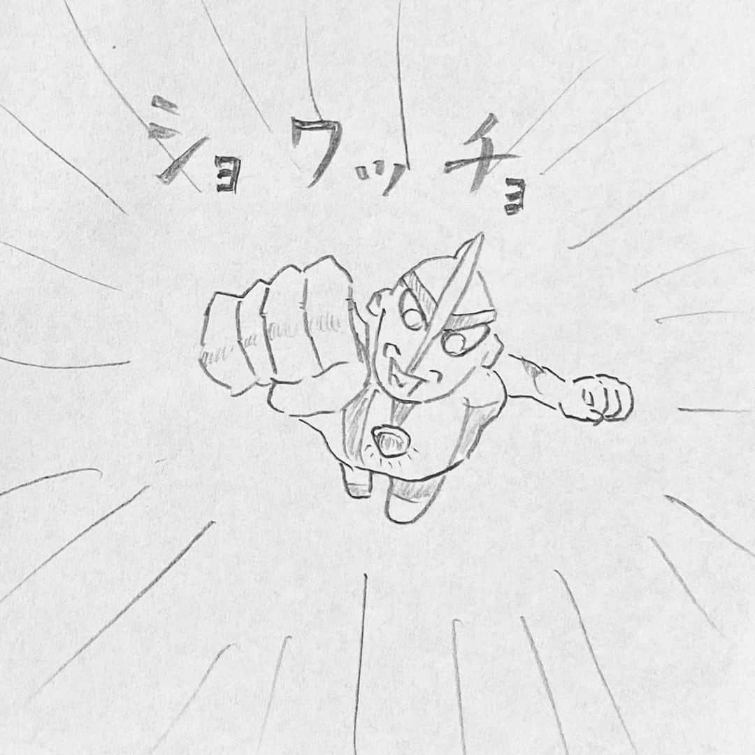 新山大さんのインスタグラム写真 - (新山大Instagram)「ヒーローは大きくて強い。 #三コマ漫画 #3コマ漫画 #一日一作品 #42作品目 #怪獣どこにいるかよくわかんないけど絶対に倒せる #代償は大きい」6月7日 13時30分 - dai_niiyama