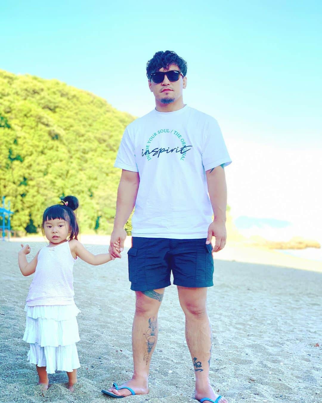 藤井惠さんのインスタグラム写真 - (藤井惠Instagram)「父と娘👨‍👩‍👧 #親子 @inspirit_japan」6月8日 0時41分 - megumi_fujii