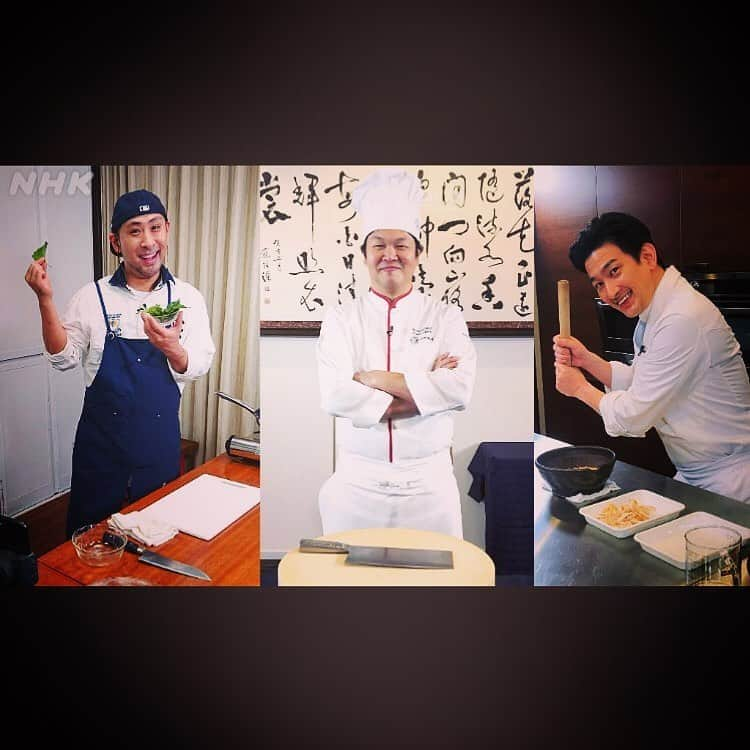 きじまりゅうたさんのインスタグラム写真 - (きじまりゅうたInstagram)「6/8 6/9 NHK Eテレ #きょうの料理 #おかず青年隊 2夜連続で復活‼︎ 2011年から始まったこの企画。 アラサーだった俺らもアラフォーになりました💦  4年ぶりのスタジオ3人勢揃いのはずが、こんなご時世なので、 3カ所繋いだリモート収録‼︎ 一応きじまが進行を務めております！  たぶん面白いはず😂」6月8日 1時06分 - ryutakijima