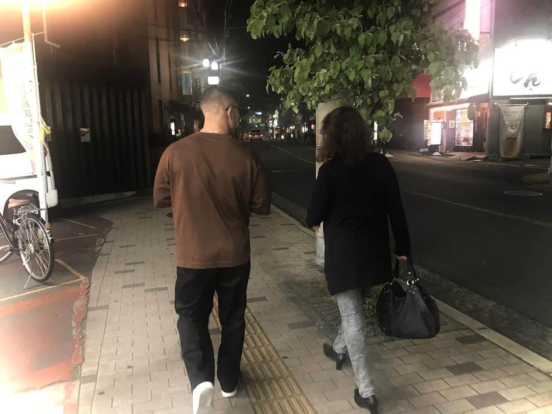 中村寛のインスタグラム：「#my #mother」