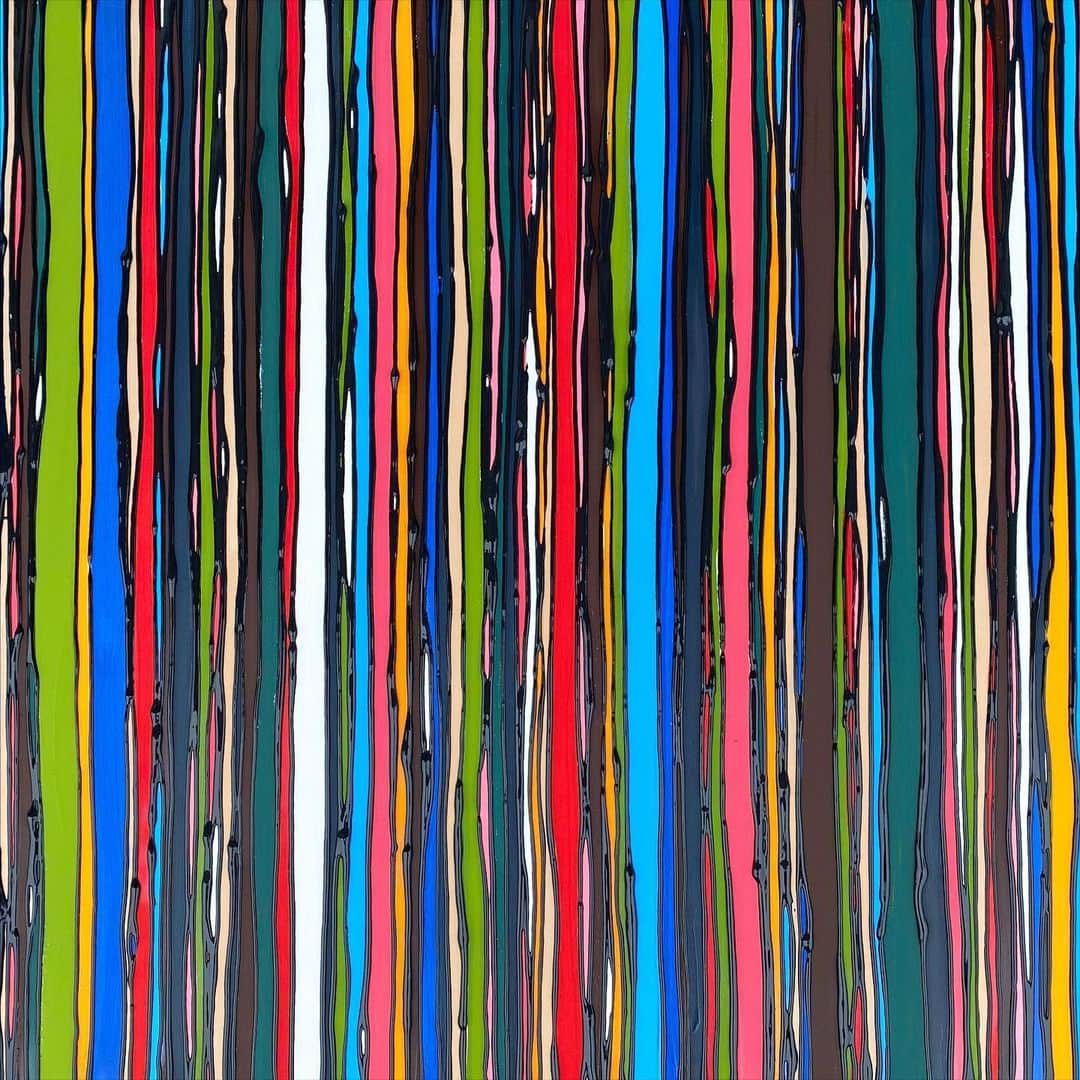 冨永ボンドさんのインスタグラム写真 - (冨永ボンドInstagram)「Painted date : 2020/6/6 ‪Place : Art studio BONDBA ‪Size : S10 ‪Base : Wood panel‬ ‪Series : LINES（Multi） ‪Material : Acrylic and wood glue.‬ ‪Artist : 冨永ボンド‬ . #art #abstractpainting #artgallery #artist #artwork #abstract #abstractart #fine #fineart #originalartwork #finearts #fineartist #gallery #livepaint #liveart #painting #paint #abstractpainting #painter #painted #artists #arts #artstagram #art🎨 #beautiful #color #colors #outside #contemporaryart #冨永ボンド #ボンドアート」6月7日 17時44分 - bondgraphics