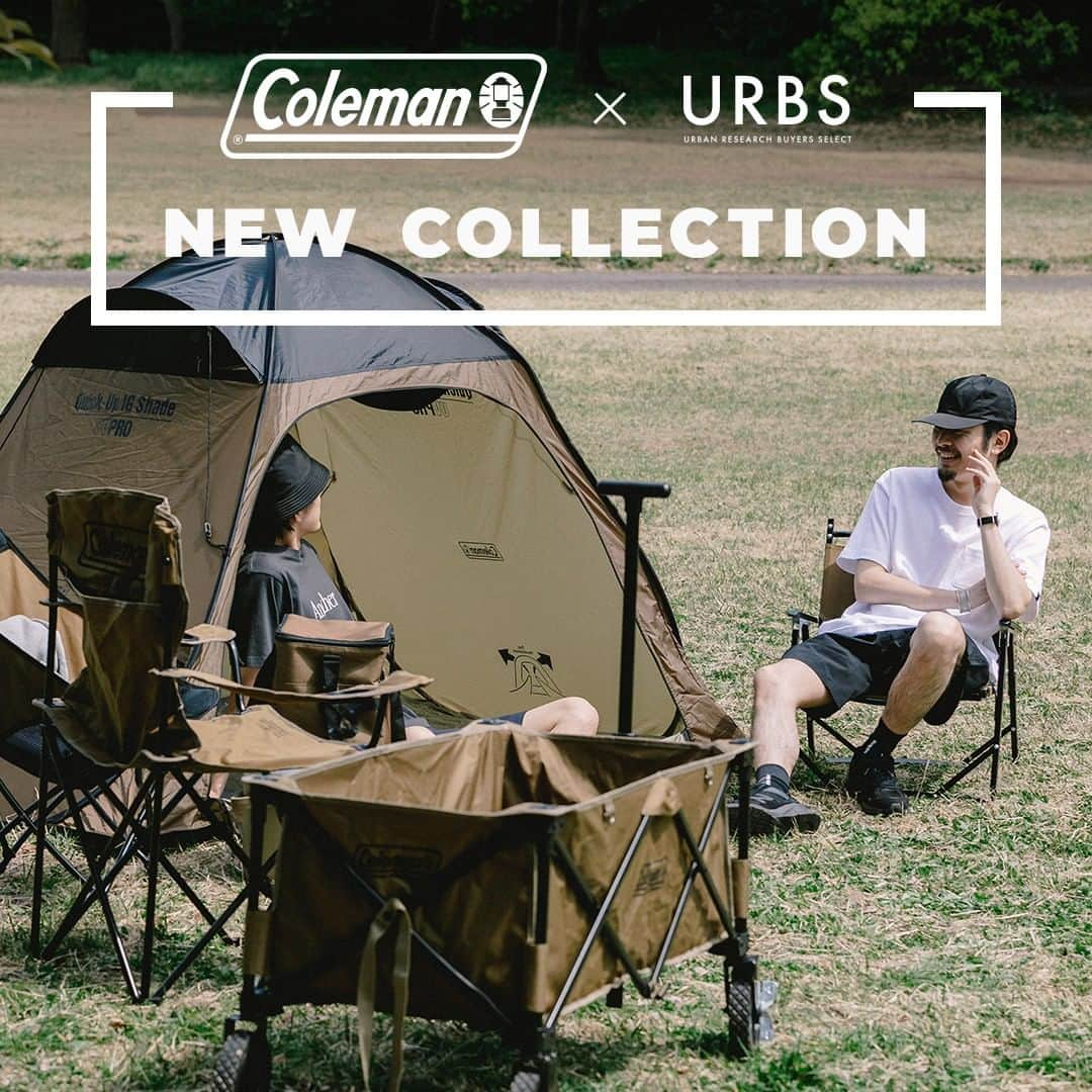 Coleman Japanさんのインスタグラム写真 - (Coleman JapanInstagram)「【Coleman × URBAN RESEARCH】  去年より大好評の「UR BUYERS SELECT（アーバンリサーチ バイヤーズセレクト）」とのコラボアイテム💫 ・ 新たに5型がラインナップに加わり、更にパワーアップ⤴️ ・ ミリタリーから着想を得た”コヨーテカラー”は必見です👍キャンプにはもちろん、釣りやBBQ、自宅のインテリアとしても活躍します😉 ・ ・ ・ @ur_buyersselect @urban_research @urban_research_doors #アーバンリサーチ #URBANRESEARCH #URBS﻿ #ur_buyersselect #URBANRESEARCHDOORS ・ #灯そうColeman #灯そうコールマン #灯そう #Coleman #コールマン #Tent #テント #コールマンテント #Camp #キャンプ #Outdoor #アウトドア #ポップアップシェード #コールマンチェア #アウトドアワゴン」6月7日 20時00分 - coleman_japan