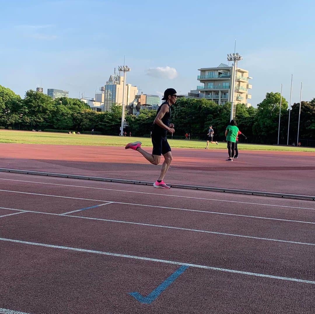 佐藤悠基のインスタグラム：「MA  RA ＋ TH  ON  10.5k challenge」