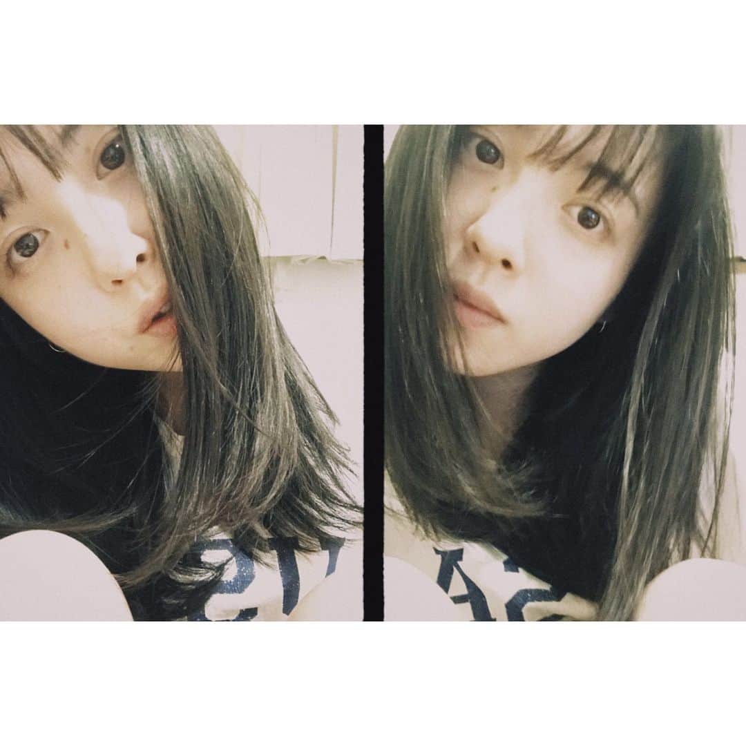 藤井武美のインスタグラム：「お久しぶりに、前髪と会いました。」