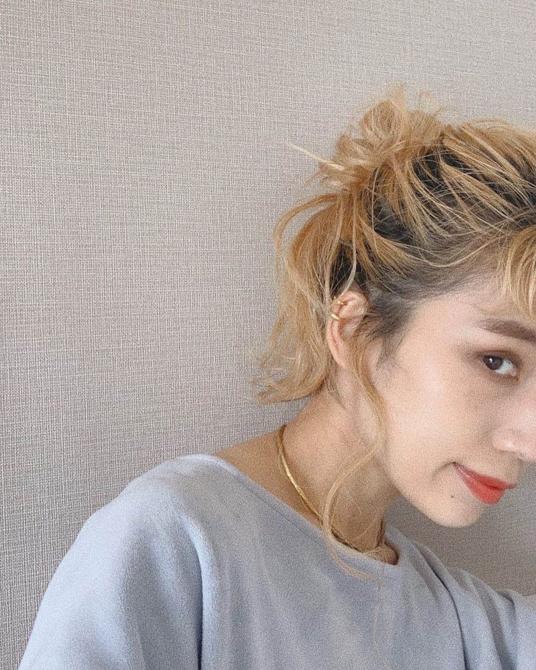 中谷愛のインスタグラム：「ざくっと結ぶのが気分☺︎☺︎♡ #ai__code」