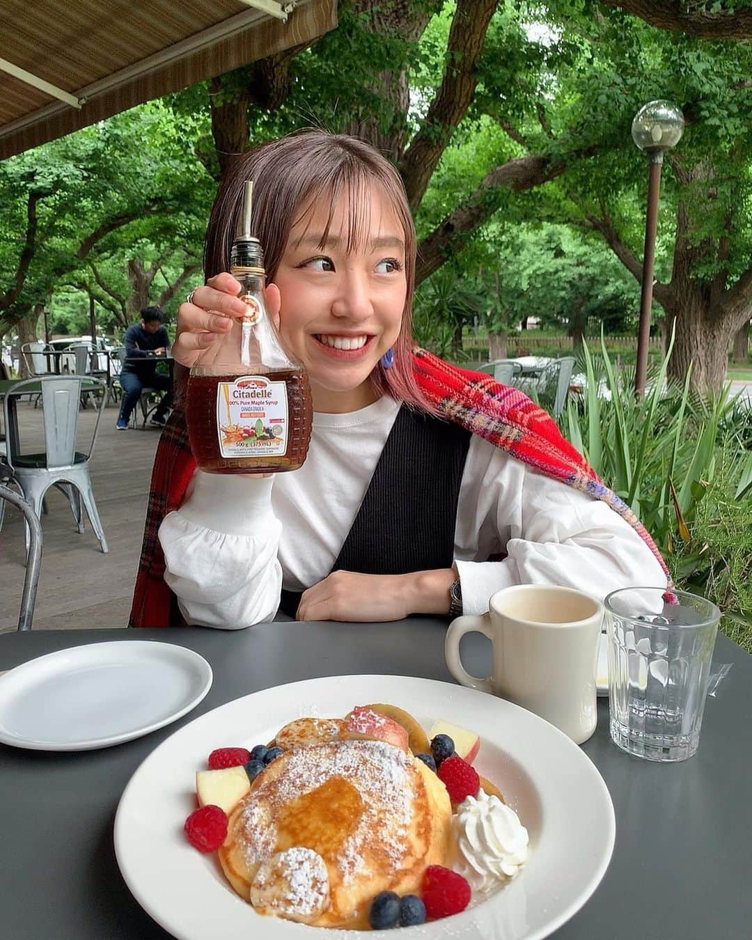 本橋優華のインスタグラム：「#🥞 毎日素敵な言葉をもらうとそれだけで良くなる気がする。 自分が動かなきゃはじまらないけどね。  何かの歌詞みたい。笑 パクってないよ！  #holiday#goodtime#pancakes #goodnight#なんかもってる」