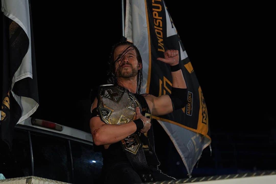 WWEさんのインスタグラム写真 - (WWEInstagram)「#AndStill @wwenxt champion bay-bay! @adamcolepro stands victorious after a crazy backlot brawl! #NXTTakeOver @wwenetwork」6月8日 9時44分 - wwe
