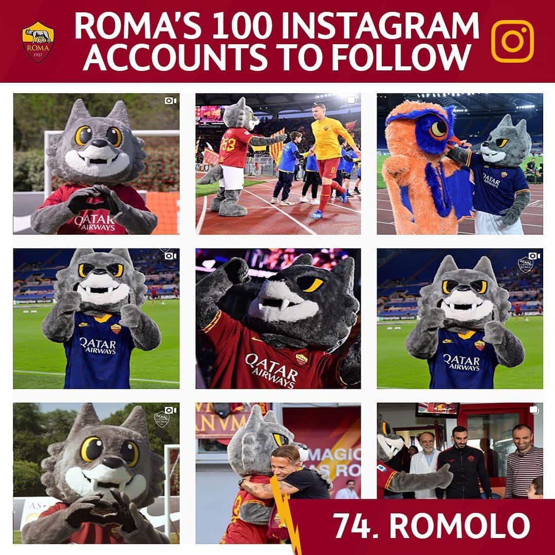 ASローマさんのインスタグラム写真 - (ASローマInstagram)「📱 Part 8️⃣: #ASRoma's 1️⃣0️⃣0️⃣ Instagram accounts to follow in 2️⃣0️⃣2️⃣0️⃣⁣⁣⁣⁣⁣⁣ ⁣⁣⁣⁣⁣⁣ 🔗 LINK IN BIO 🐺」6月8日 2時56分 - officialasroma