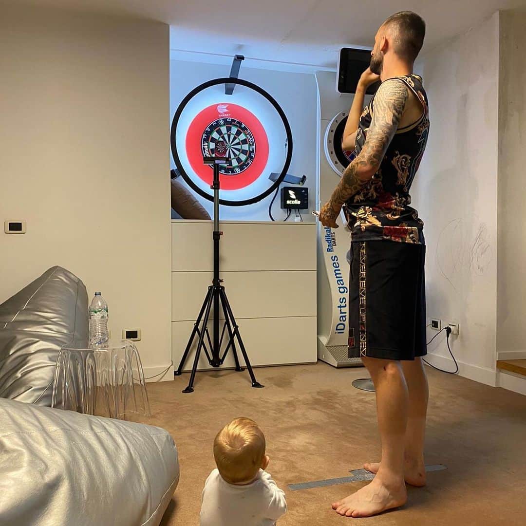 マルセロ・ブロゾビッチのインスタグラム：「👀🎯❤️」