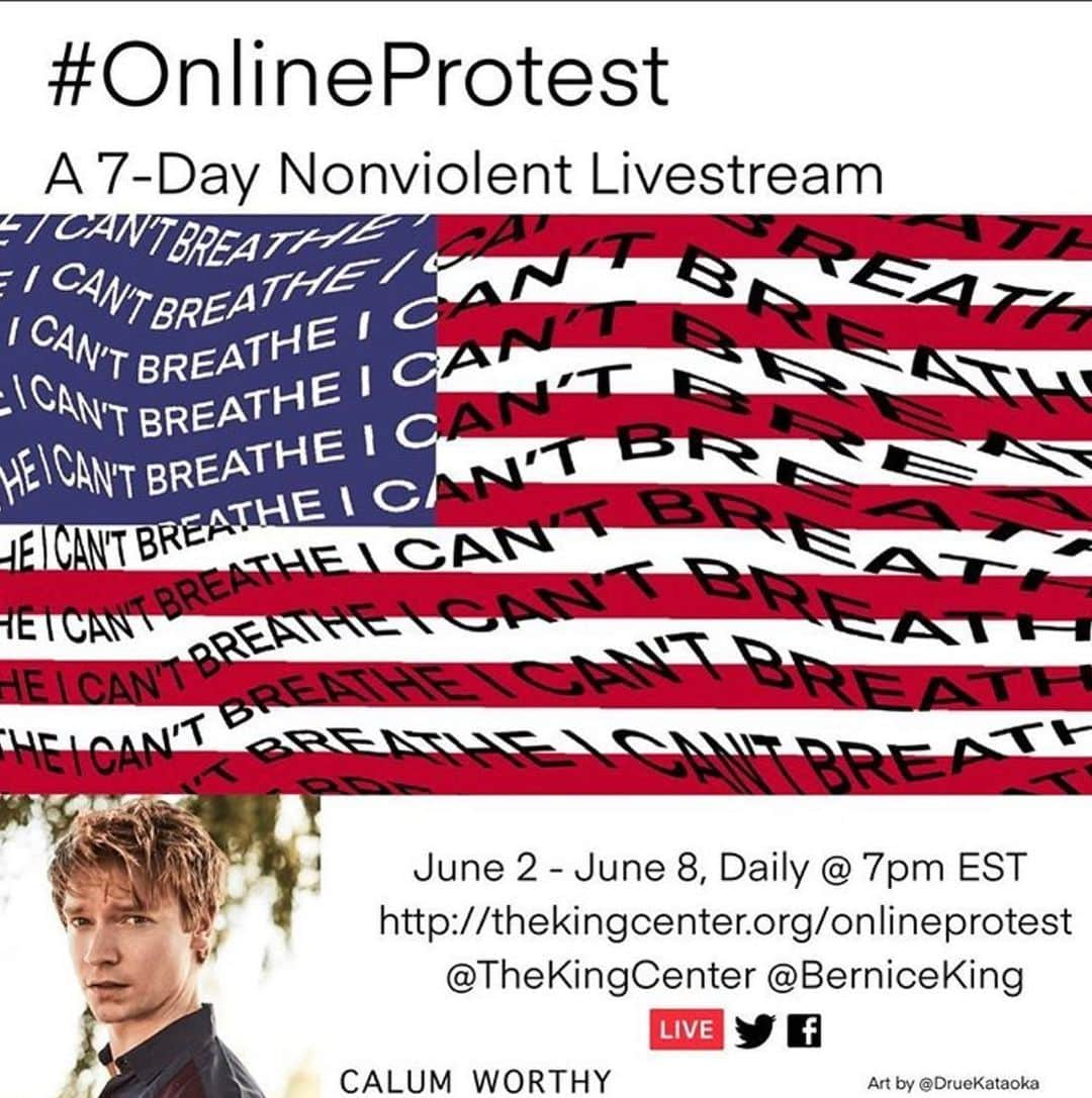 ローラ・マラノさんのインスタグラム写真 - (ローラ・マラノInstagram)「Yesss Calum! Join him, @berniceaking and @thekingcenter tonight live at 4 pm PST/7 pm EST for their 6th night of online protesting. It’s an hour of education, conversation and activations that all aim to drive real, tangible change ❤️」6月8日 5時09分 - lauramarano