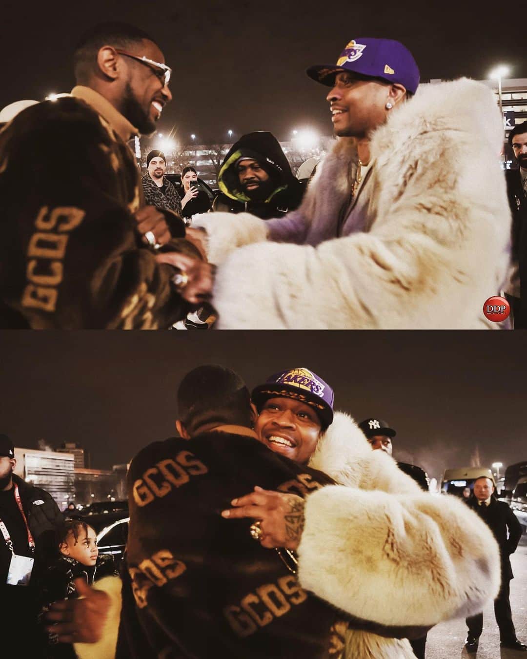 ファボラスのインスタグラム：「Happy Birthday to the living legend @theofficialai3. U brought culture to the NBA. You been a solid & supportive friend since Day 1 dog. Celebrate Life for a Real 1 🎈」
