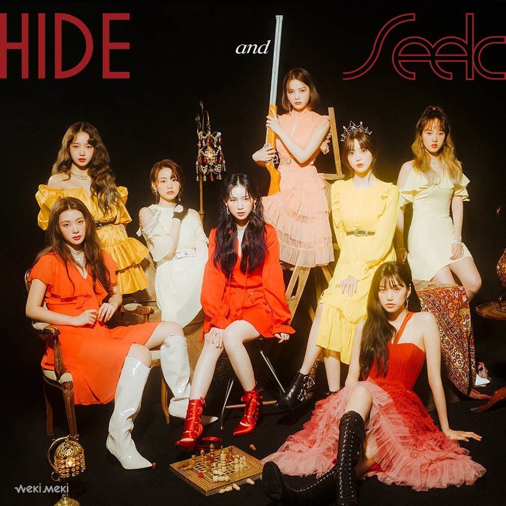 Weki Mekiのインスタグラム：「Weki Meki 3rd Mini Album <HIDE and SEEK> Concept Photo #1 HIDE ver. ⠀ 2020. 06. 18 6PM Coming Soon ⠀ #WekiMeki #HIDEandSEEK」
