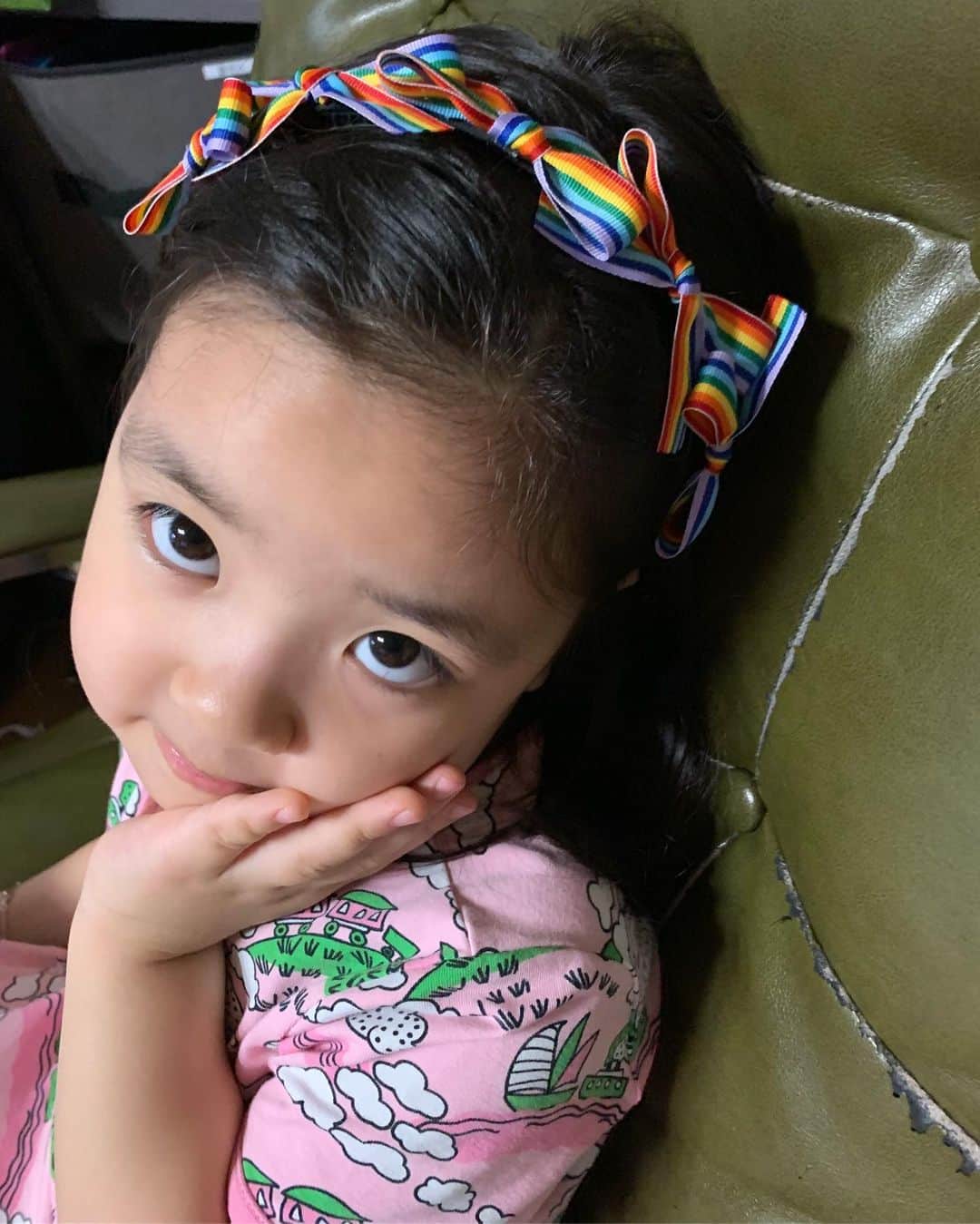 イ・ユンジのインスタグラム：「졌다 내가2. #넌나의무지개#라니소울네」