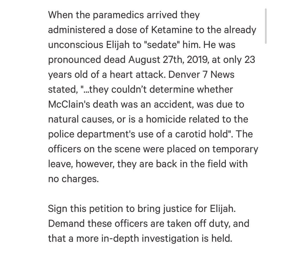 シェーン・ドーソンさんのインスタグラム写真 - (シェーン・ドーソンInstagram)「This is Elijah McClain. He deserves justice and our love and support. Please take a moment to read and sign for him and for his family. Link in my bio. ❤️」6月8日 12時39分 - shanedawson