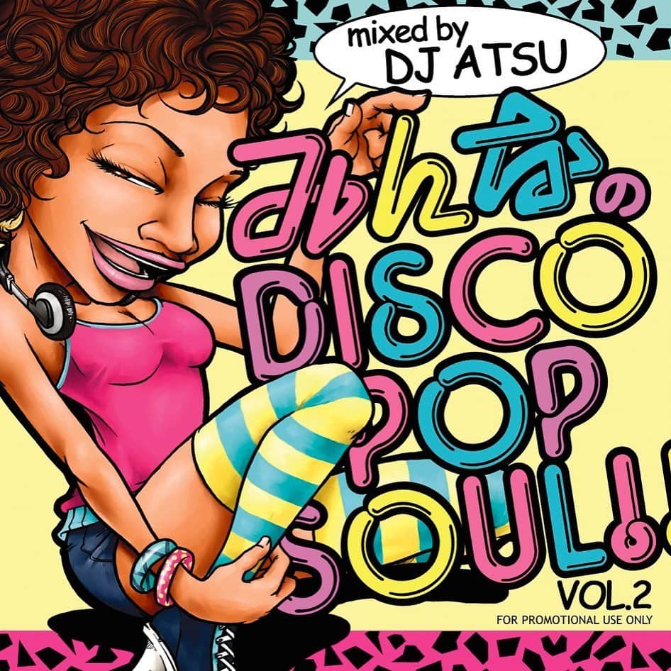DJ ATSUのインスタグラム：「#Mixcloud にアップしました！﻿ 今回は、2タイトル同時にUPしてみます。﻿ ゼヒ聴いて下さいませ♪﻿ → mixcloud.com/djatsu﻿ ﻿ ﻿ "みんなのDISCO POP SOUL"﻿ Mixed by DJ ATSU﻿ ﻿ From Famous songs used in Commercials and Popular Dramas, to DanceClassic songs that can be enjoyed by the Disco generation, to Classic Songs For Wedding Songs, to that famous Cover song...﻿ Introducing a number of masterpieces that everyone loves.﻿ ﻿ ﻿ Michael Jackson, Jackson Sisters, James Brown, Kool & The Gang, Curtis Mayfield, Gap Band, The Chi-Lites, Swing Out Sisters, Backstreet Boys, Phil Collins, Delegation, Soul II Soul, New Edition, Rick James, Sister Love, The Fugees… etc.」