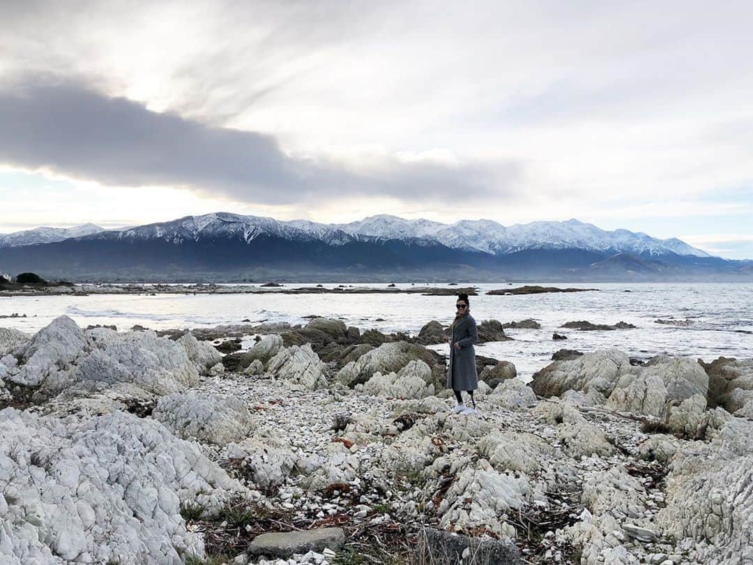 Sophie Pascoeさんのインスタグラム写真 - (Sophie PascoeInstagram)「Coastal SEAnes 🌊❄️🤍 #winter #exploring #kaikoura #nz」6月8日 14時41分 - sophpascoe1