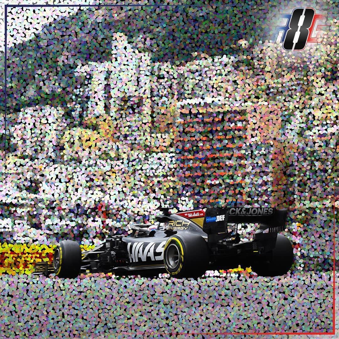 ロマン・グロージャンのインスタグラム：「Which #F1 track is this? (A bit easy maybe 😬) #Motorsport #Racing #Formula1 #HaasF1」