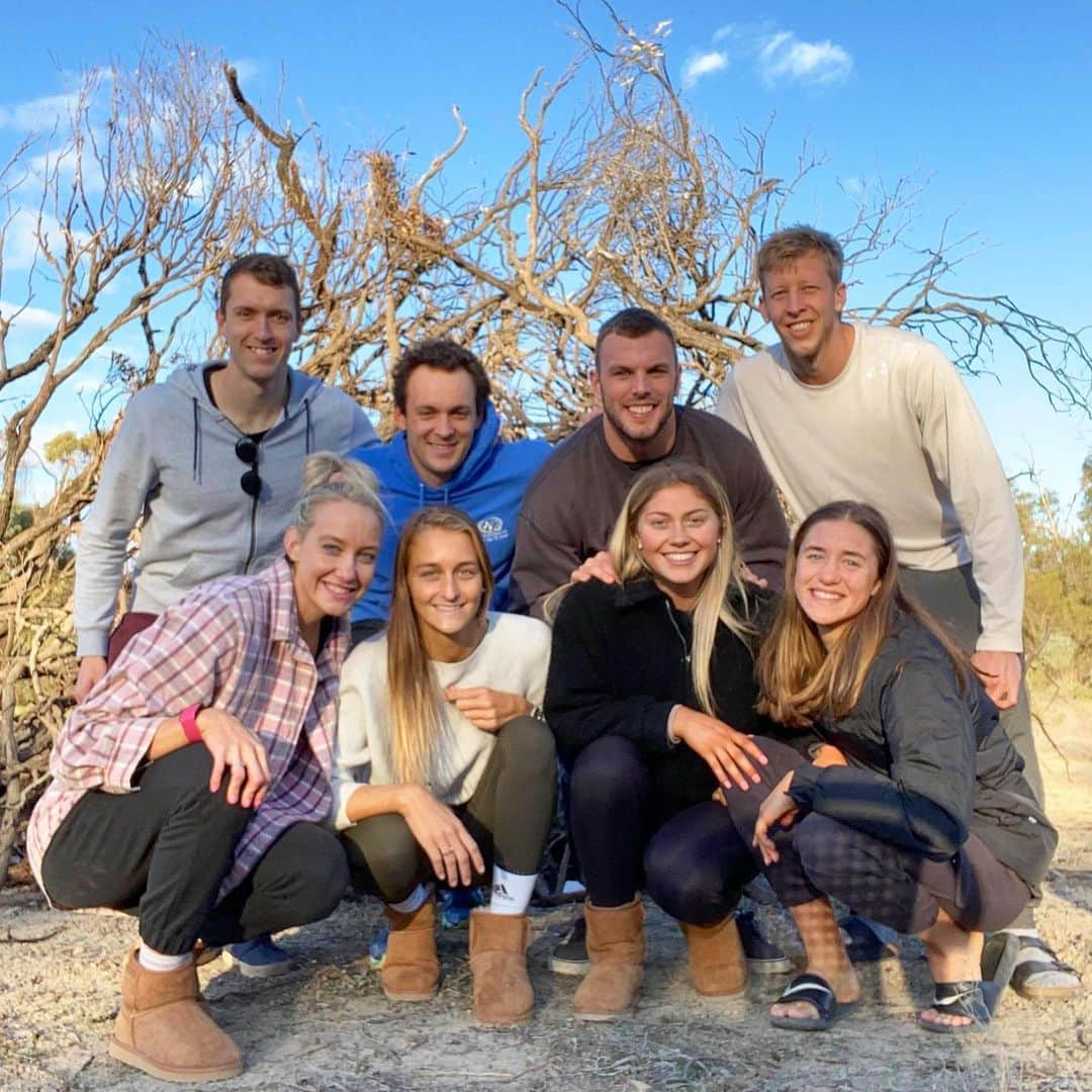 のインスタグラム：「Long weekend on the Murray with the best training crew around #seesouthaustralia」