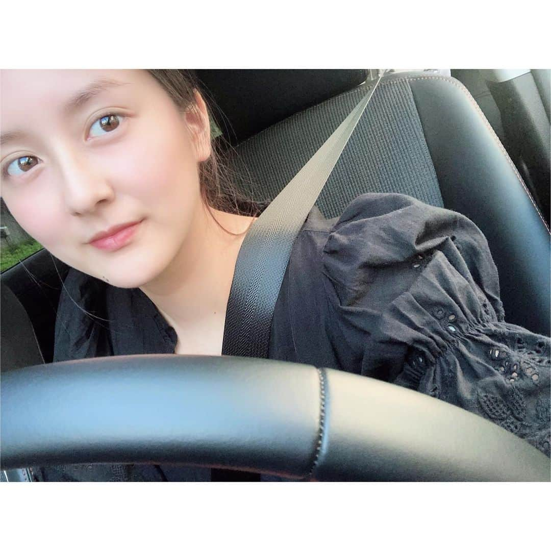 生田佳那さんのインスタグラム写真 - (生田佳那Instagram)「3ヶ月ぶりに運転した☺︎最高だー！ こんなにハンドル握らなかったのはじめてかな、」6月8日 17時00分 - ikutakana